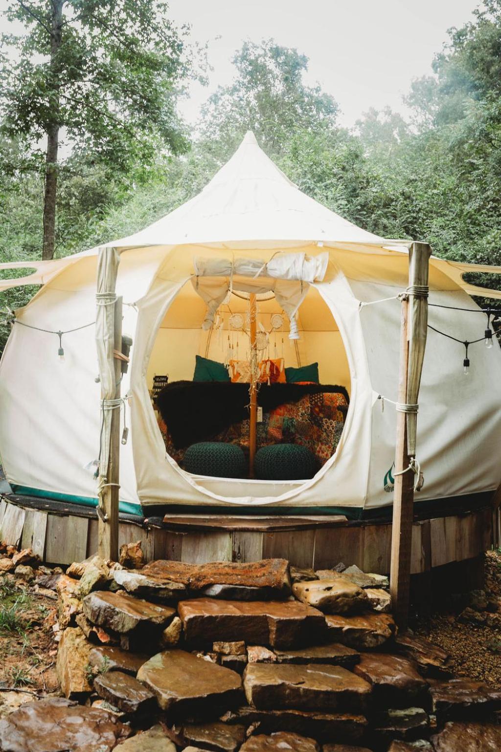 The Aries-A Stargazing, Luxury Glamping Tent Rogersville Exterior foto